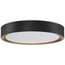 2_Malaga Color Selectable 23 3/4" Wide Black LED Ceiling Light more views