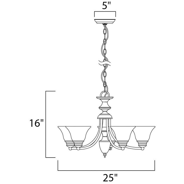 Image 2 Malaga-Single-Tier Chandelier more views