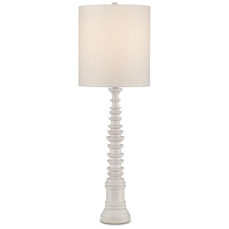 Image 1 Malayan White Table Lamp