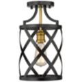 Z-Lite Malcalester Black Collection