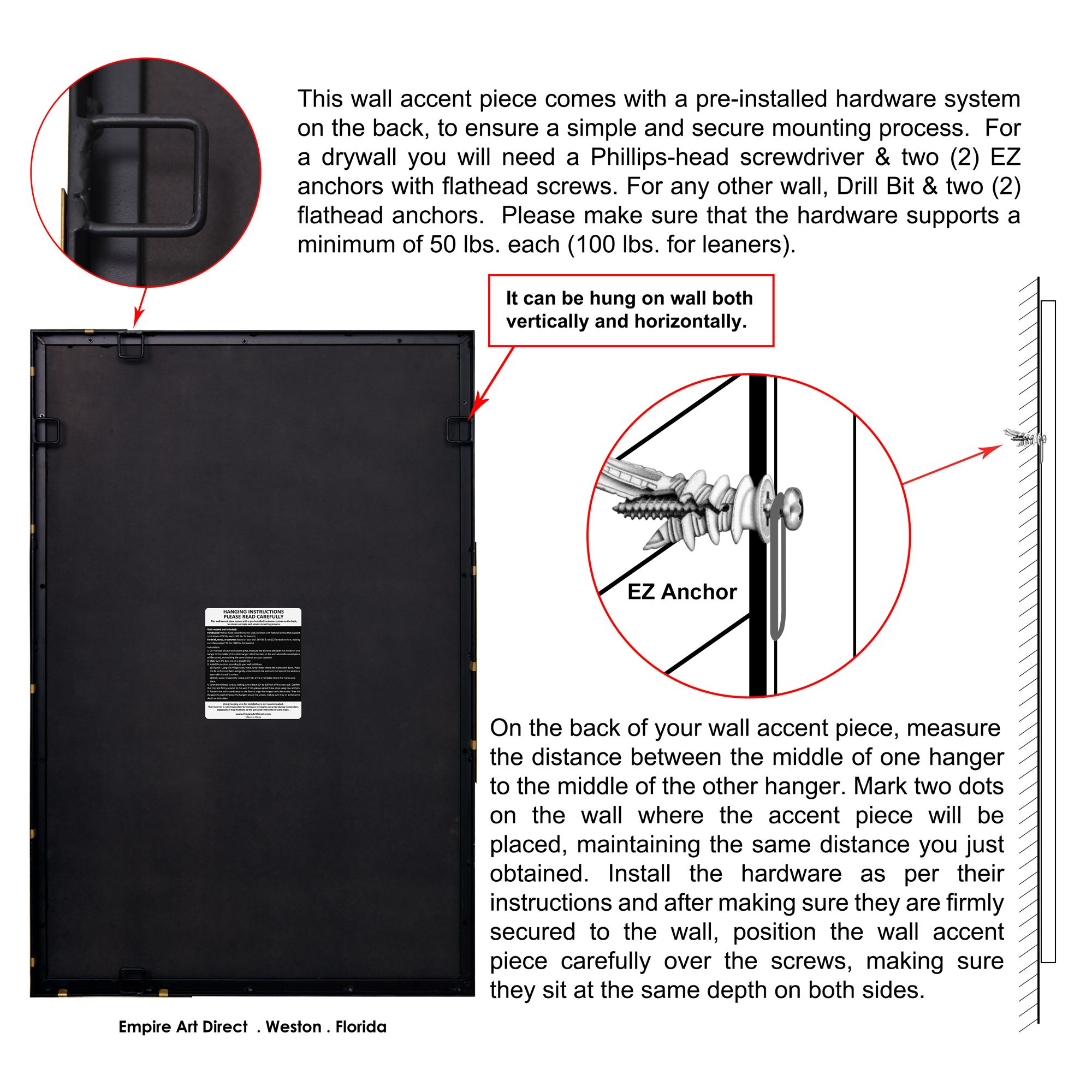 Malcolm Antique Gold 24" x 36" Rectangular Wall Mirror