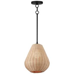 Maldives 1-Light Pendant - Black