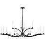 Thumbnail4 of Malene Black Chandelier 14Lt more views
