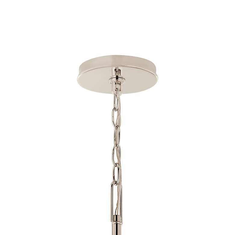 Image 6 Malene Polished Nickel Chandelier 14Lt more views