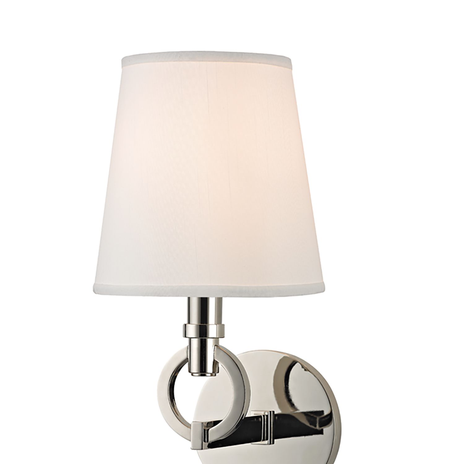 Image 2 Malibu 12 1/2" High Polished Nickel Wall Sconce more views