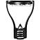 Malibu 13 1/4" High Black Solar LED Outdoor Post Light