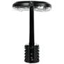 6_Malibu 13 1/4" High Black Solar LED Outdoor Post Light more views