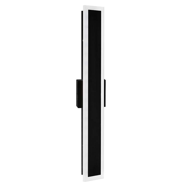 Image 5 Malibu 32" High Black Metal LED Outdoor Wall Light more views