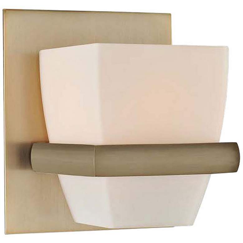 Image 1 Malibu 5" Wide Brushed Bronze 1-Light Wall Sconce