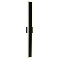 Malibu 59" High Black LED Outdoor Wall Light