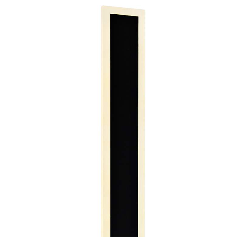 Image 2 Malibu 59" High Black LED Outdoor Wall Light more views