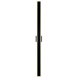 Malibu 80" High Black LED Outdoor Wall Light