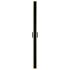 Malibu 80" High Black LED Outdoor Wall Light