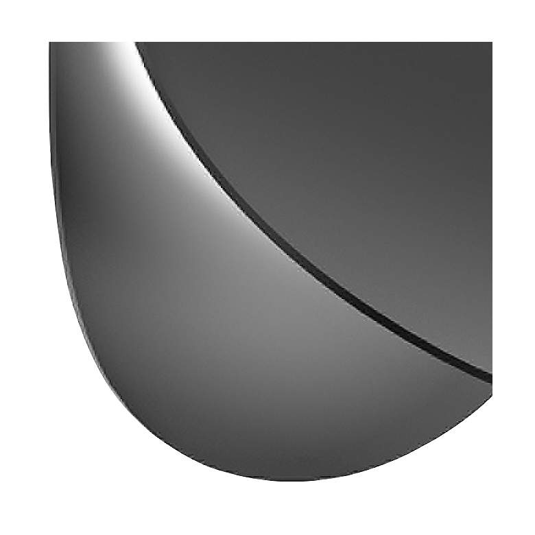 Image 2 Malibu Discs™ 10" Wide Black LED Mini Pendant Light more views