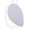 Malibu Discs™ 10"W Dove Gray LED Mini Pendant Light