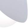 Malibu Discs&trade; 14" Wide Dove Gray LED Pendant Light