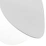 Malibu Discs&trade; 7 1/2"W White LED Mini Pendant Light