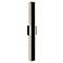 Malibu LED Integrated Black Outdoor Wall Light