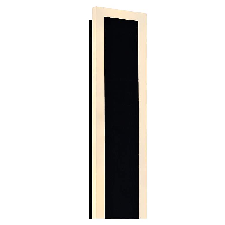 Image 2 Malibu LED Integrated Black Outdoor Wall Light more views