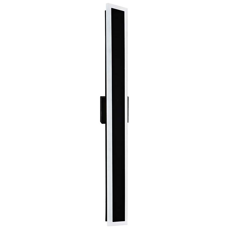 Image 6 Malibu LED Integrated Black Outdoor Wall Light more views