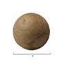 Malibu Natural Rustic Wood Balls - Set of 3 by Jamie Young in scene