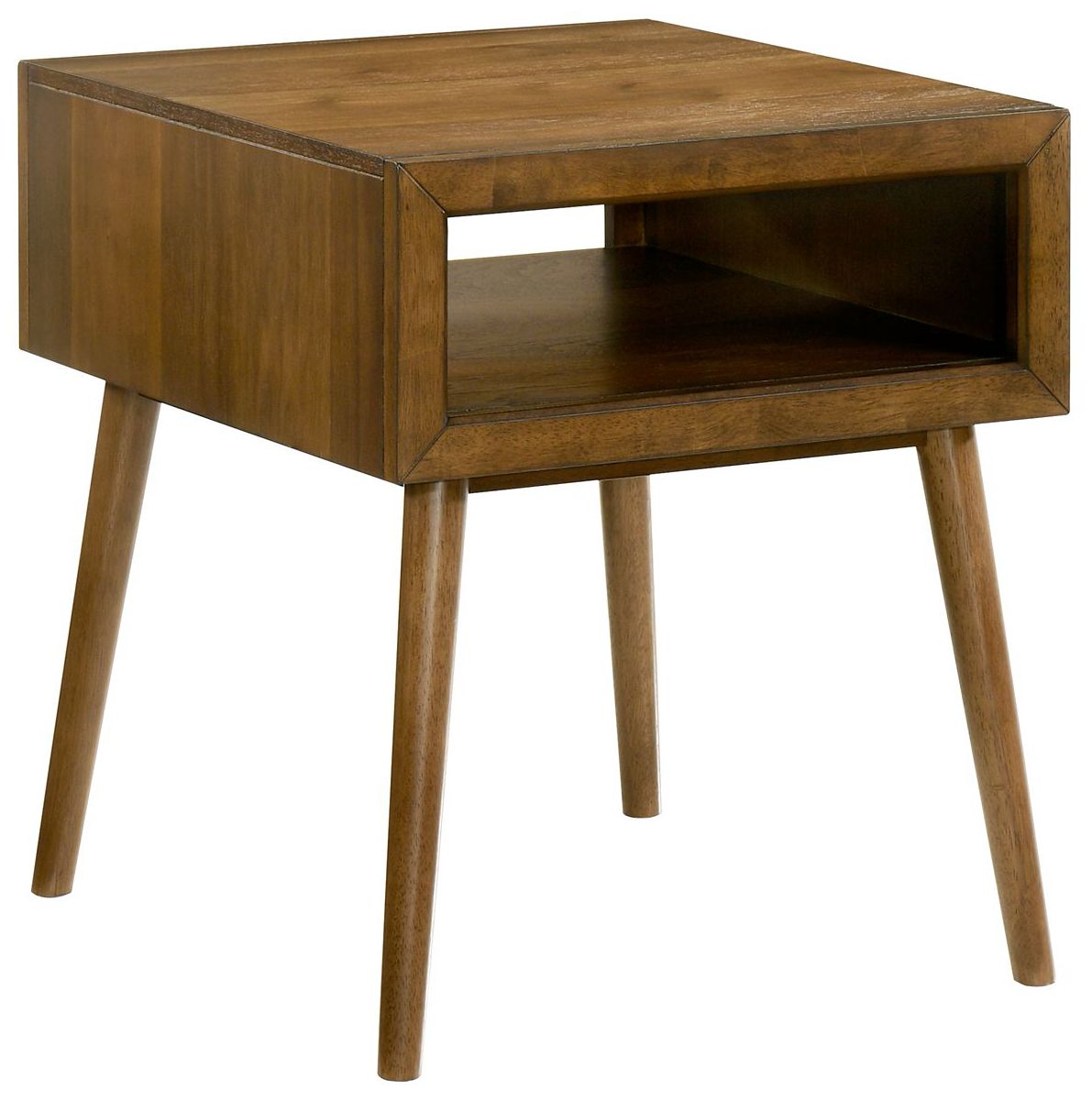 Image 7 Malibu Walnut Wood 3-Piece Occasional Table Set more views