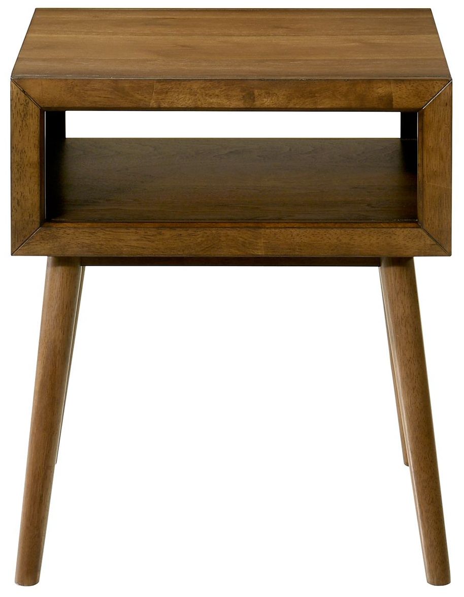 Malibu Walnut Wood 3-Piece Occasional Table Set