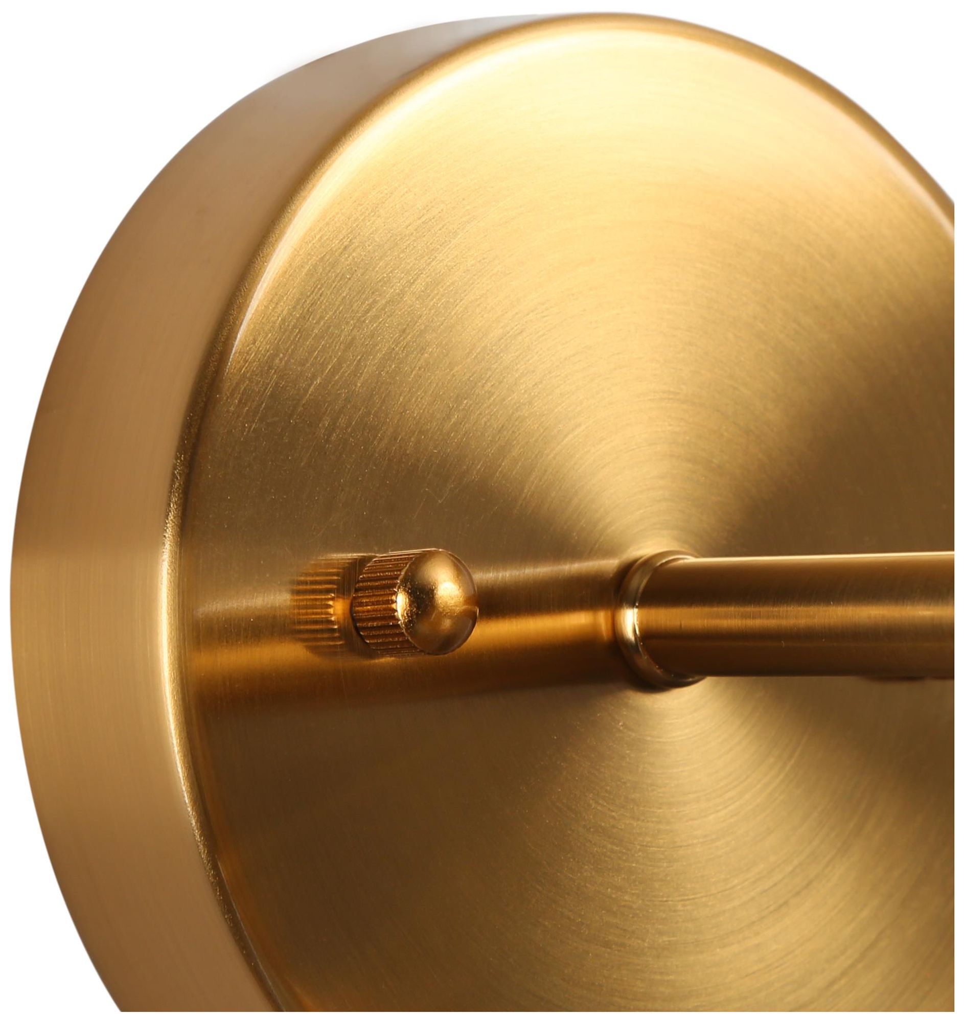 Image 3 Malie 1-Light 5.9" Wide  Gold Bath Light more views