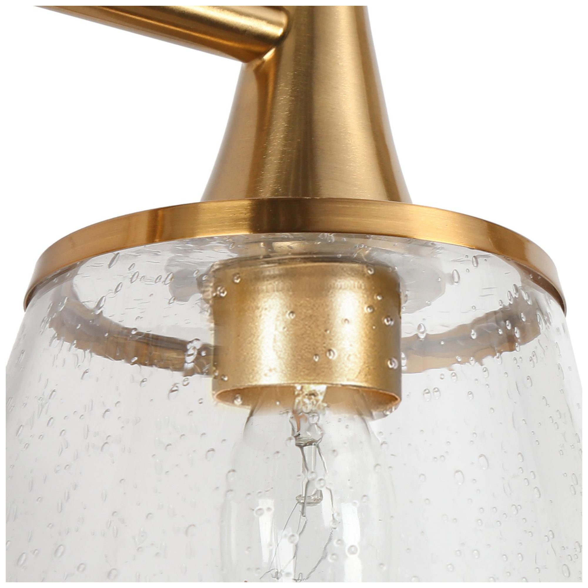 Image 5 Malie 1-Light 5.9" Wide  Gold Bath Light more views