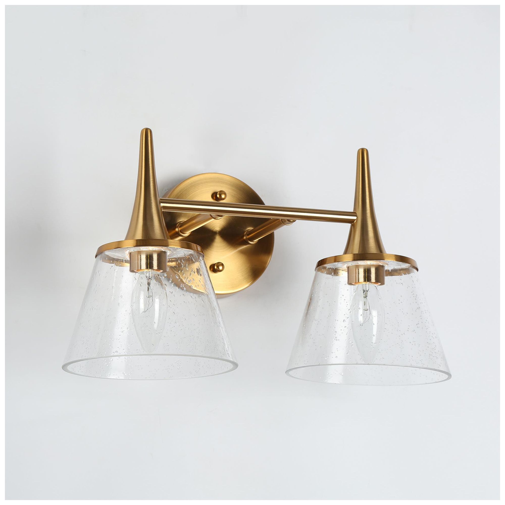 Image 2 Malie 2-Light 14.2" Wide  Gold Bath Light more views
