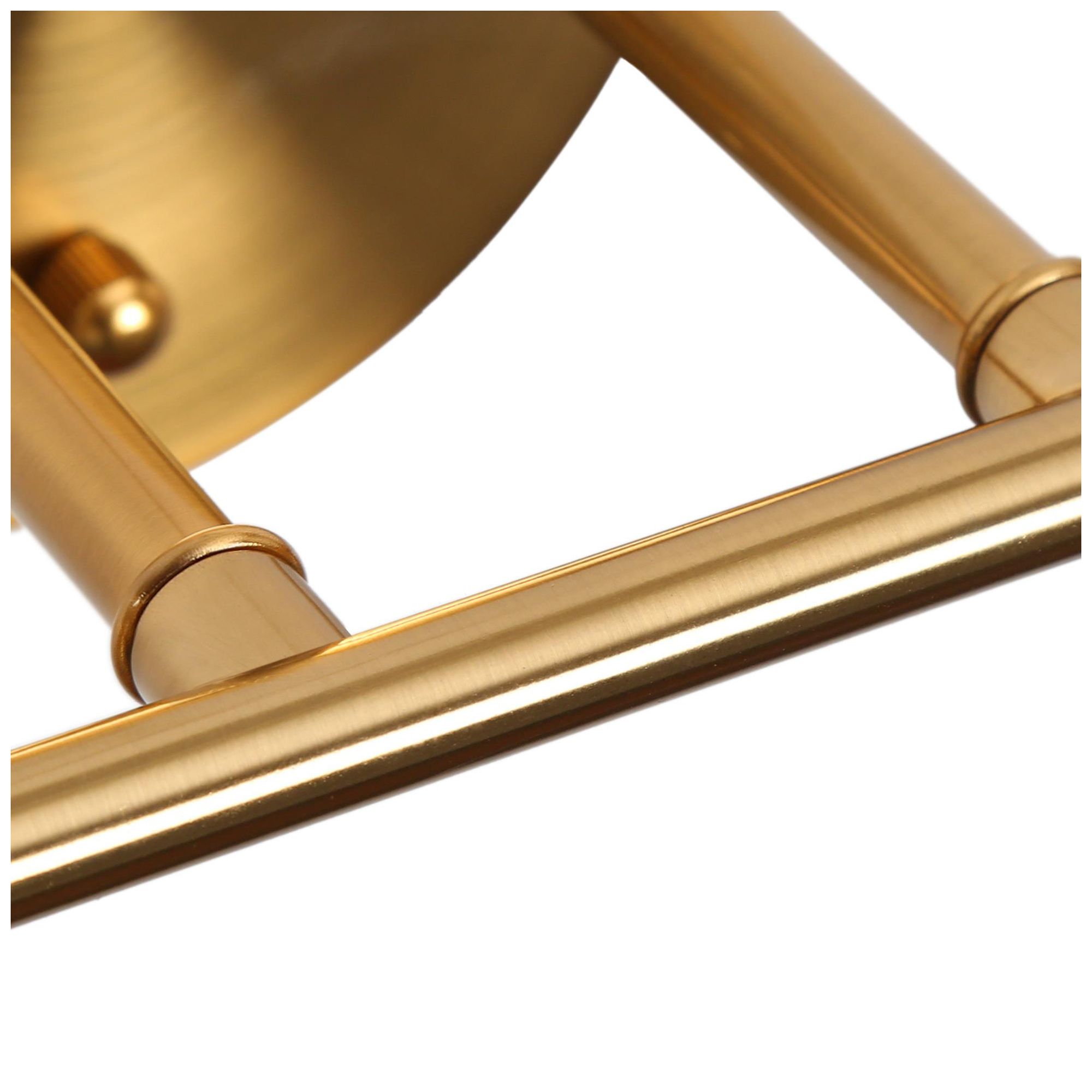 Image 4 Malie 2-Light 14.2" Wide  Gold Bath Light more views
