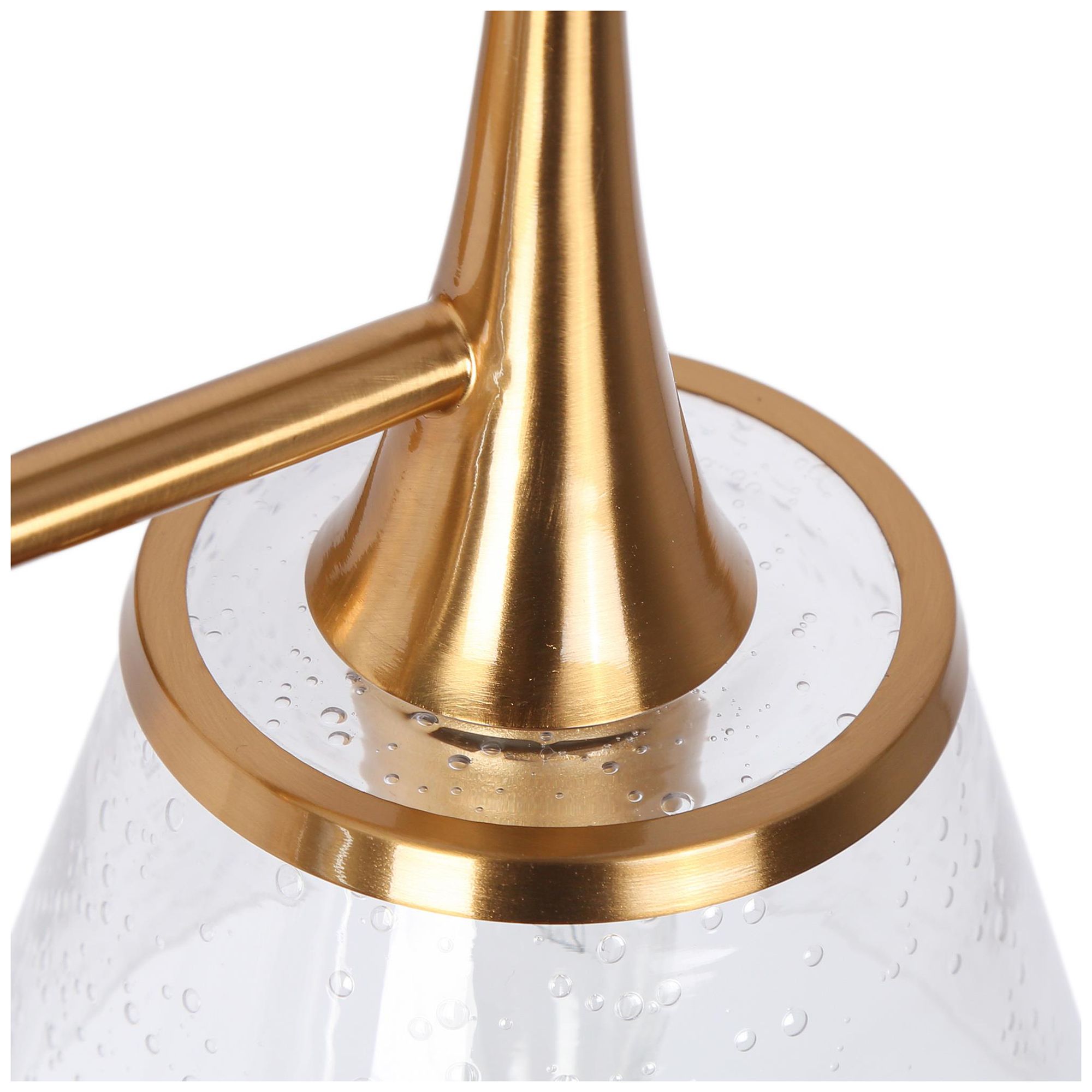 Image 5 Malie 2-Light 14.2" Wide  Gold Bath Light more views