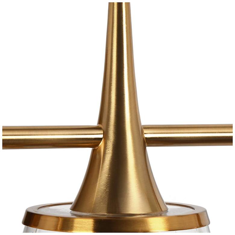 Image 5 Malie 3-Light 22.4" Wide Gold Bath Light more views