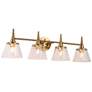 1_Malie 4-Light 29.1" Wide Gold Bath Light