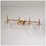 2_Malie 4-Light 29.1" Wide Gold Bath Light more views