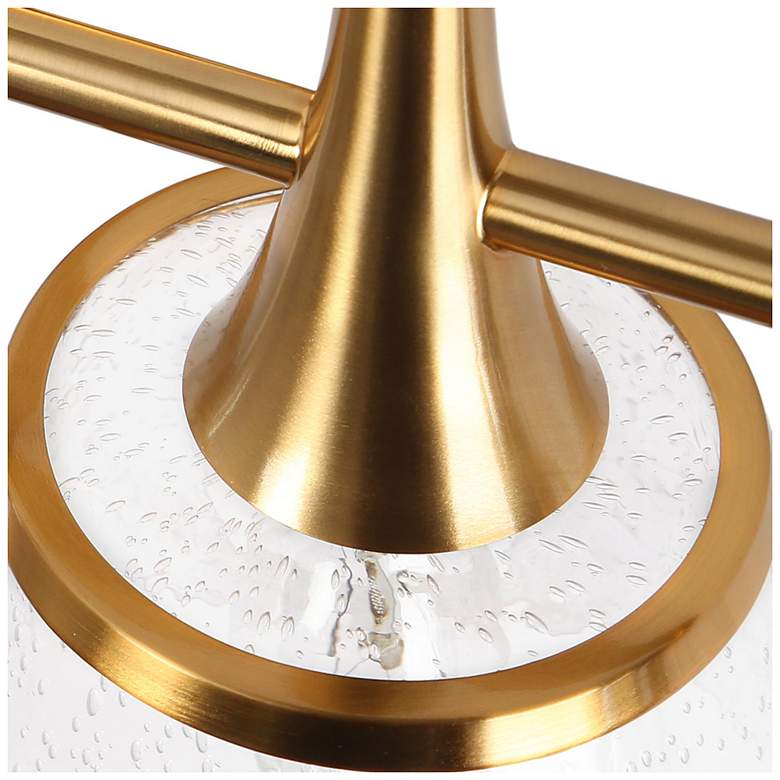 Image 4 Malie 4-Light 29.1" Wide Gold Bath Light more views