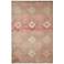 Loloi Malik MAL-01 Dove and Sunset Rectangular Area Rug