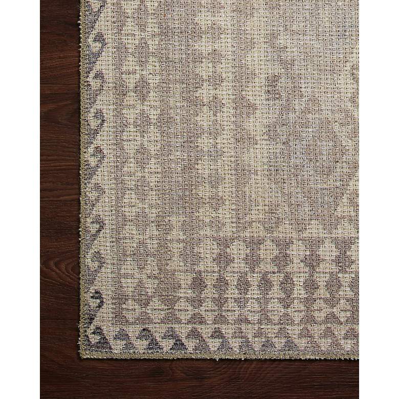 Malik MAL-03 5&#39;x7&#39;6&quot; Ivory and Stone Rectangular Area Rug more views