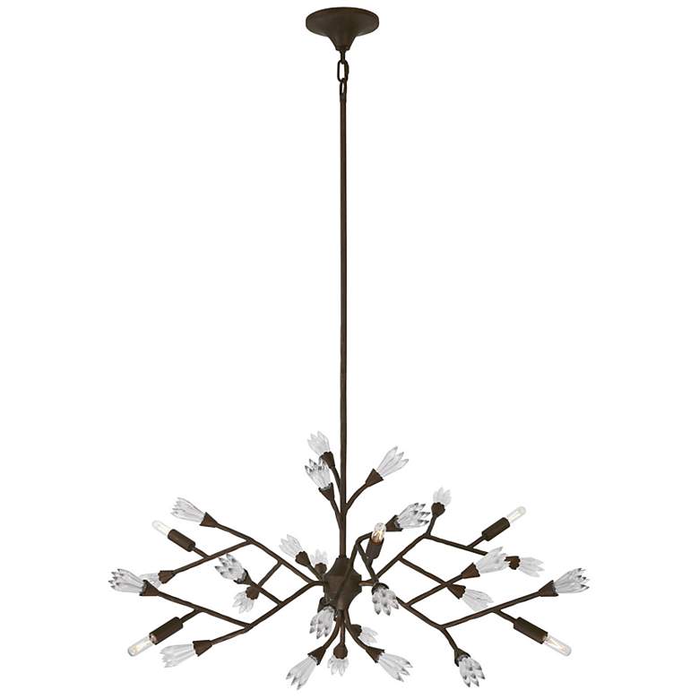 Image 4 Malinda 6-Light Chandelier in Bark by Breegan Jane more views