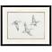 Mallard Duck Sketch I 39"W x 31"H Framed Art
