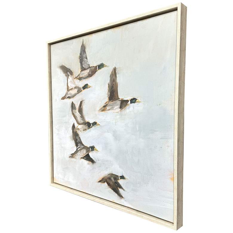 Image 2 Mallard Migration I 38"W x 38"H Canvas more views