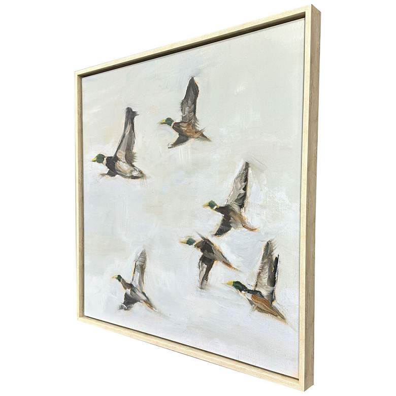 Image 2 Mallard Migration II 38"W x 38"H Canvas more views