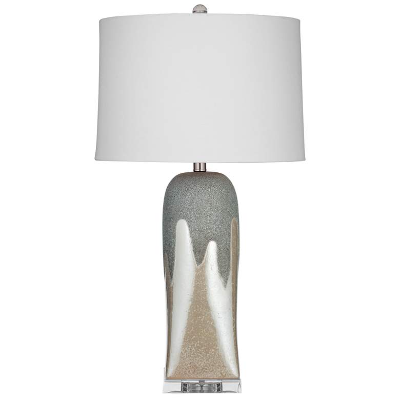 Image 1 Mallie 29" Modern Styled Beige Table Lamp
