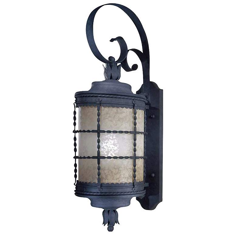 Image 1 Mallorca 34 1/4 inch High Energy Efficient Outdoor Wall Light