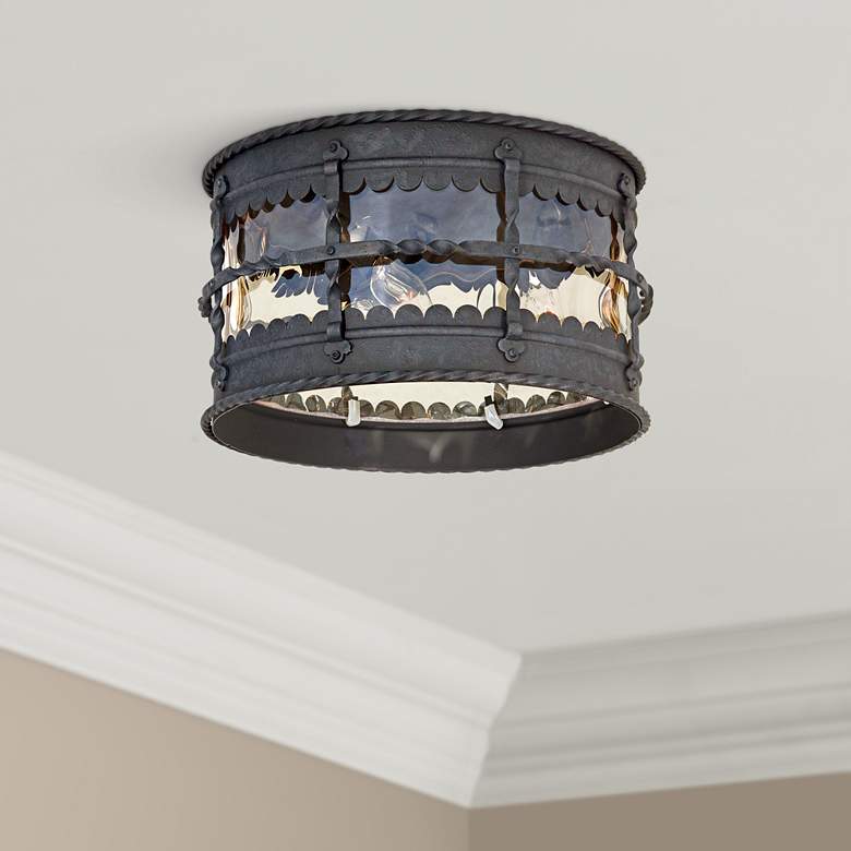 Image 1 Mallorca Collection 12 1/2" Wide Ceiling Light