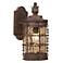 Mallorca Collection 16" High Vintage Rust Outdoor Wall Light