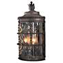 Mallorca Collection 19 1/2" High Outdoor Pocket Wall Light in scene