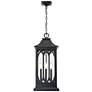 1_Mallorey 25 1/4"H Powder-Coated Black Outdoor Hanging Light
