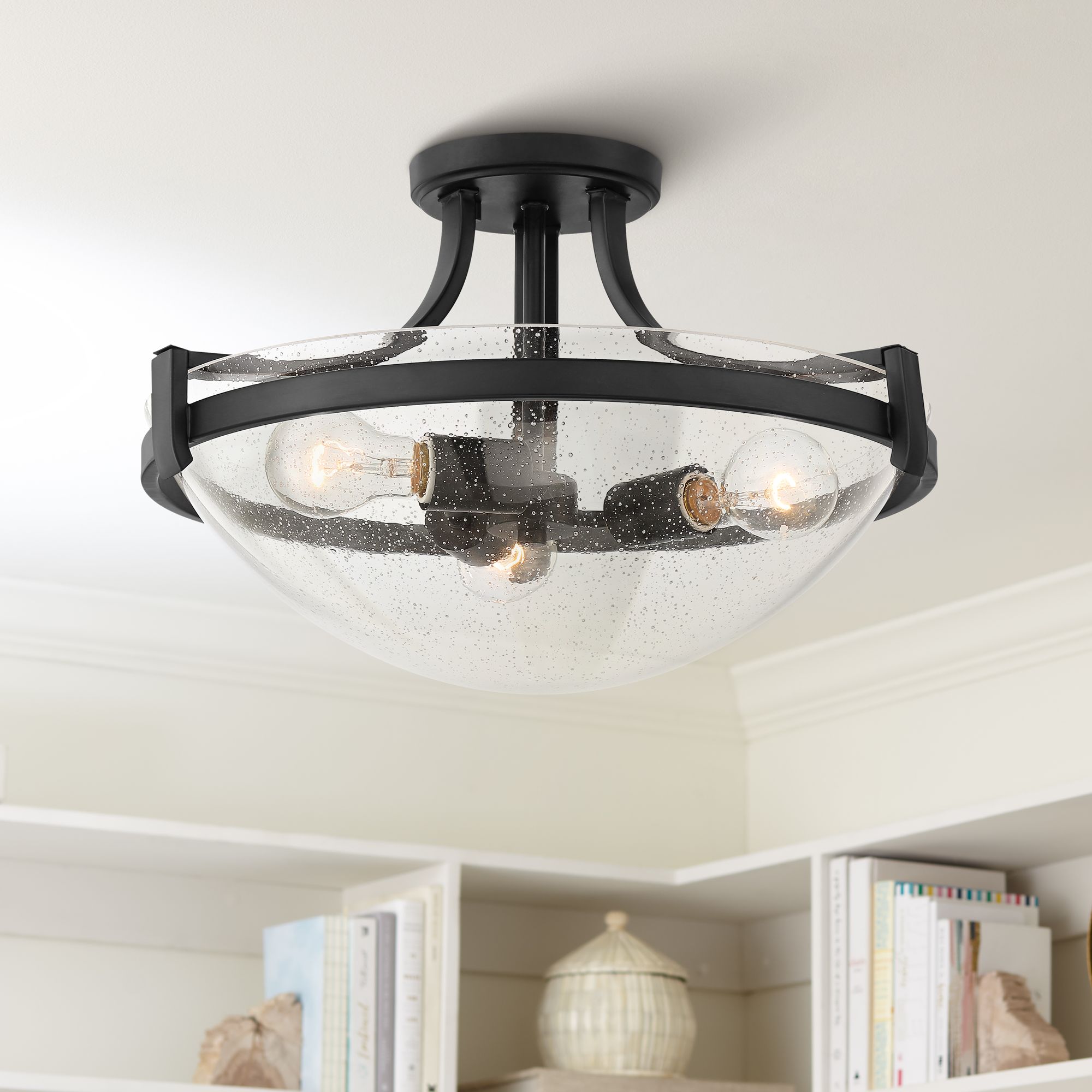 18 in flush mount ceiling light