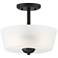 Malone 2 Light Semi Flush